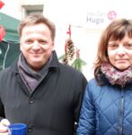 Am Stand der CDU Schorndorf beim Weihnachtsmarkt der Vereine 2015