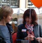 CDU-Infostand zusammen mit Thomas Strobl MdB