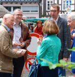 Wahlkampf am Schorndorfer Marktplatz